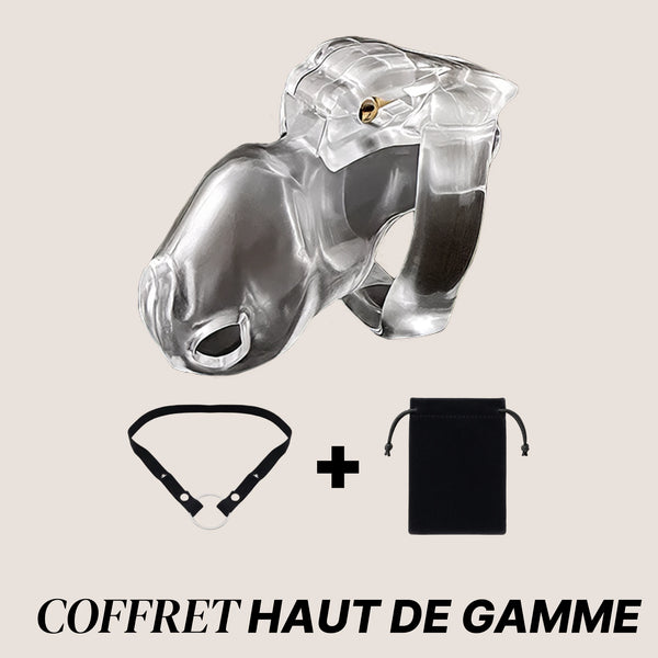 Pack Cage de Chasteté Débutant – Haut de Gamme