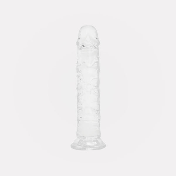 Godemichet Réaliste - Transparent