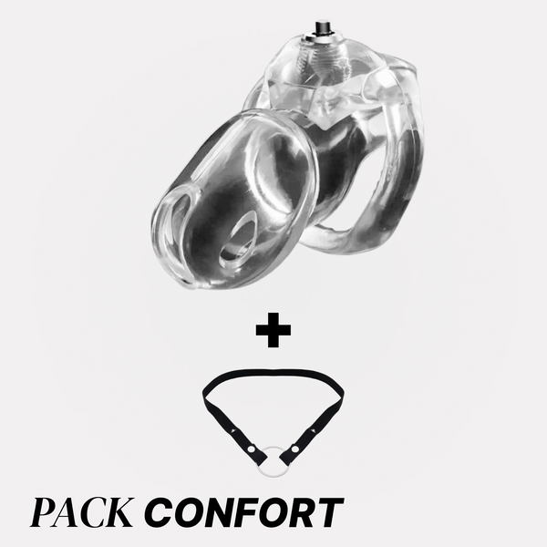 Pack Cage de Chasteté Débutant – Confort