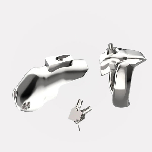 Cage de Chasteté Trainer V5 - Métal - Chastifyme