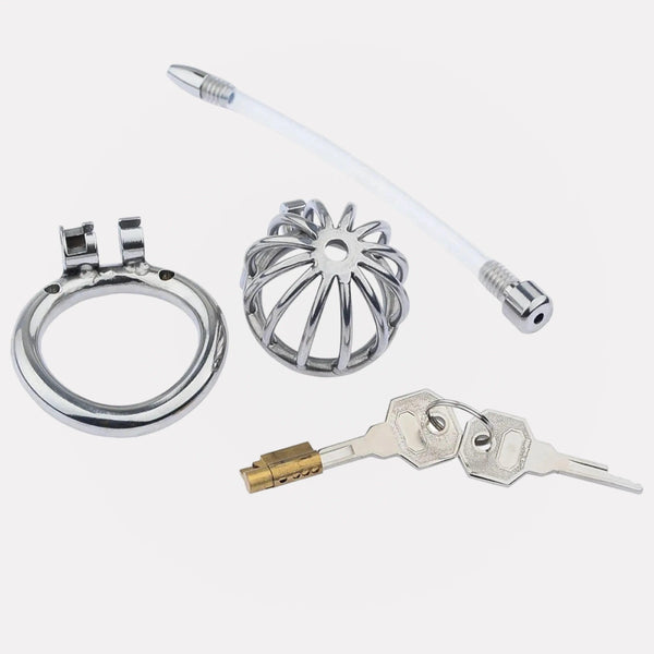 Cage de Chasteté Nub Anaconda Rings - Métal - Chastifyme