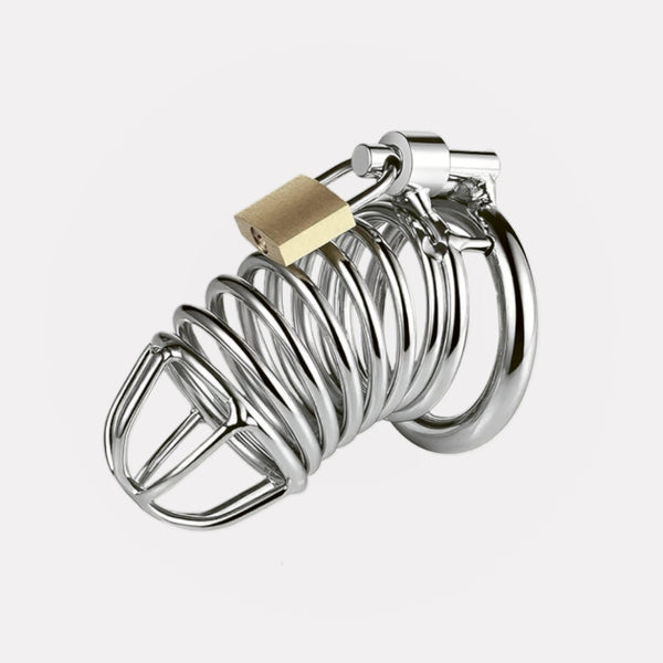 Cage de Chasteté Anaconda Rings - Métal - Chastifyme