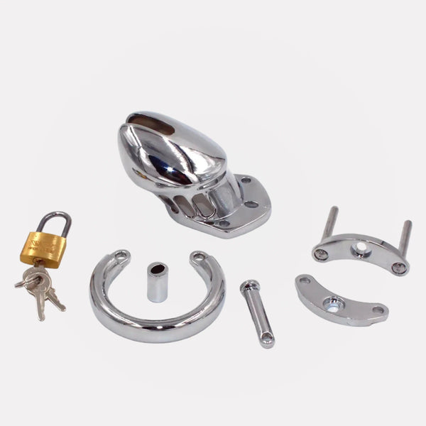 Cage de Chasteté Python V6 - Métal - Chastifyme