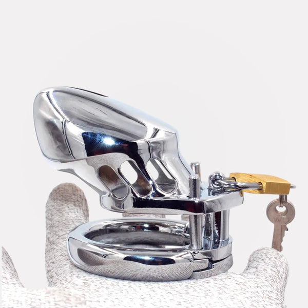 Cage de Chasteté Python V6 - Métal - Chastifyme