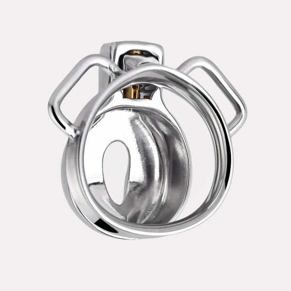 Cage de Chasteté Sissy Pussy - Métal - Chastifyme