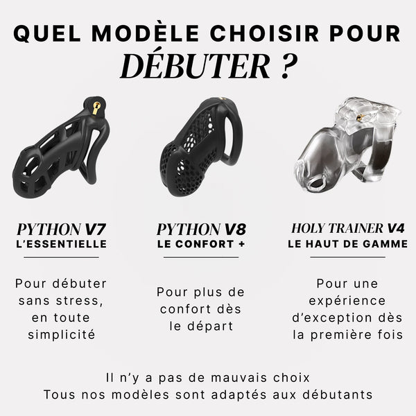 Cage de Chasteté Python V7 - Résine